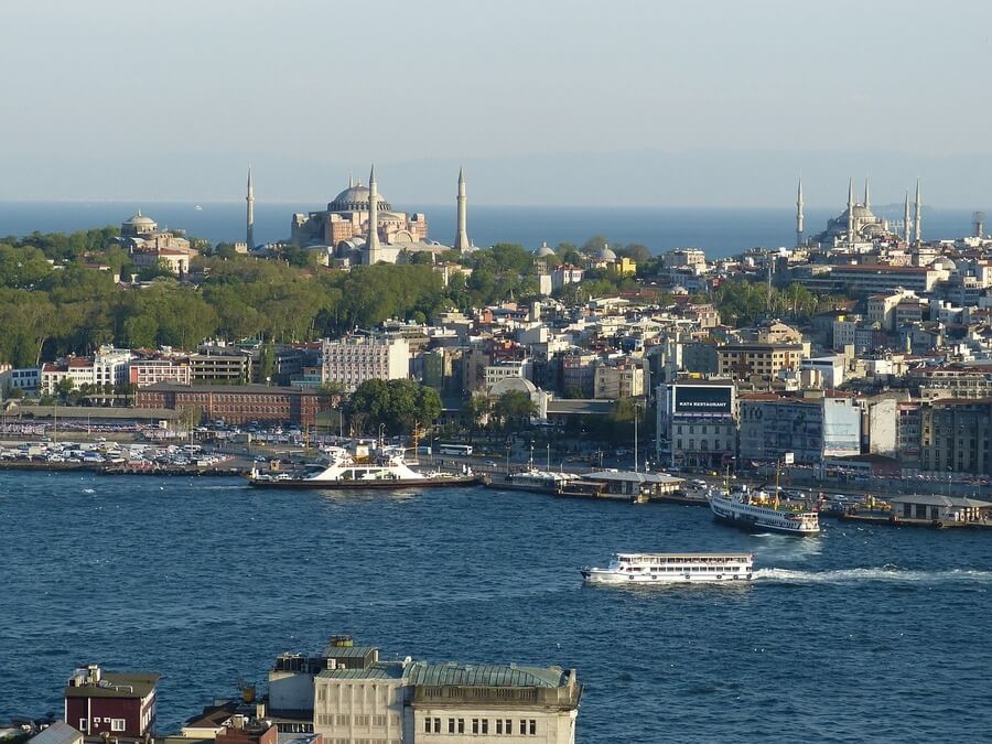 Голубая мечеть и собор Святой Софии, Стамбул